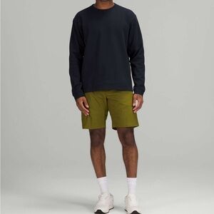 LULULEMON French Terry oversized long sleeve crew navy size M